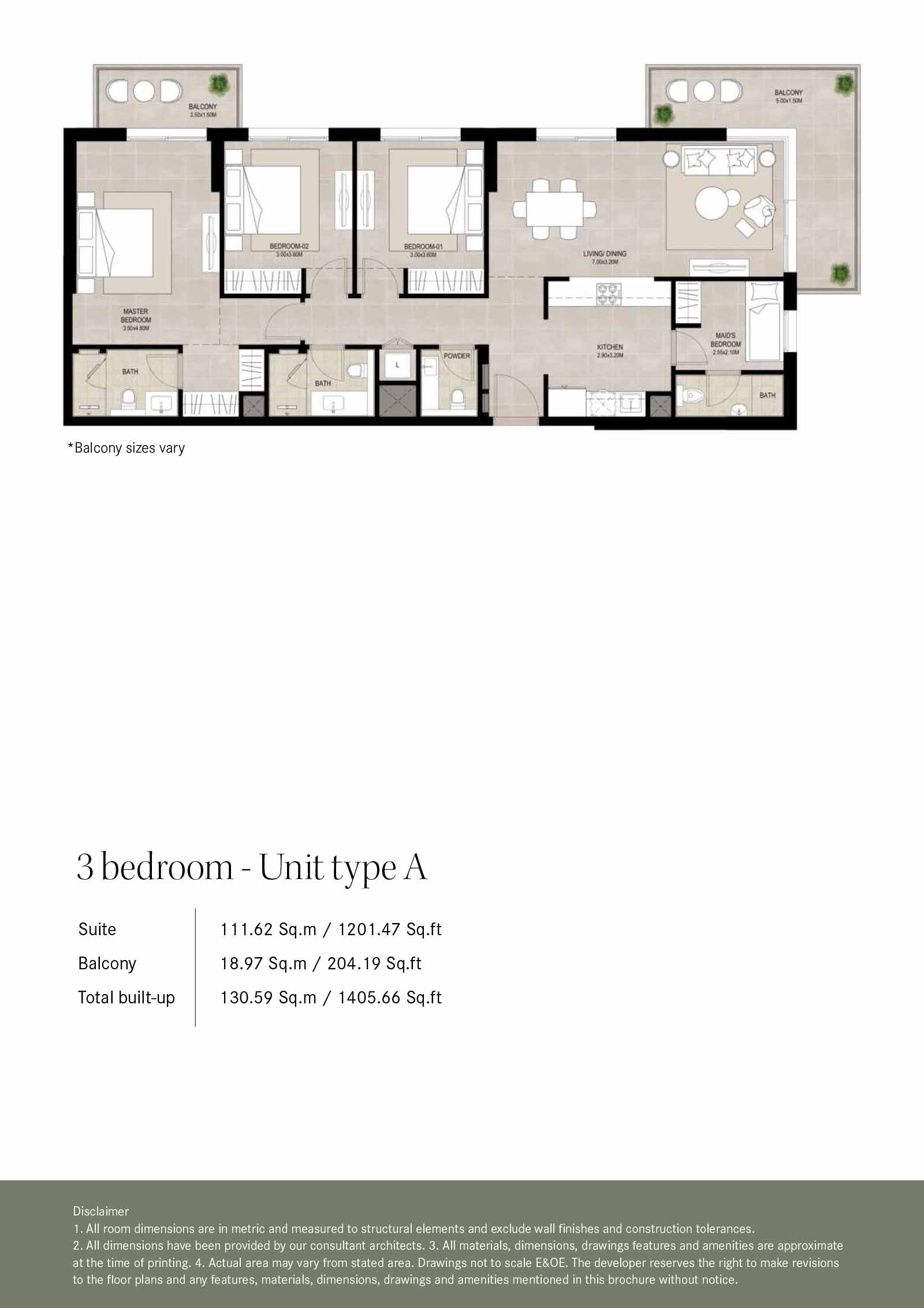 3 Bedroom